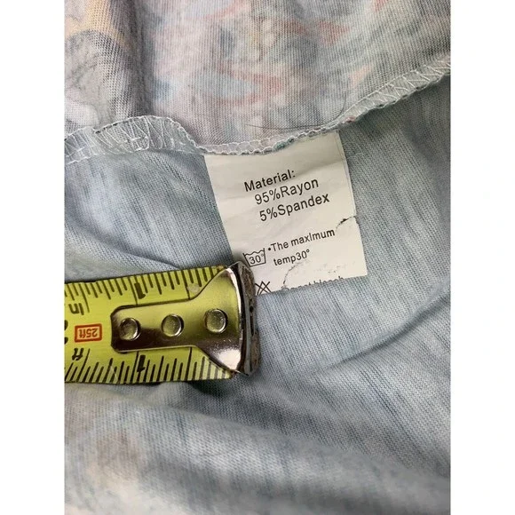 Women Dress Sz L Large Short Sleeve Pleated Pockets Stretch Elastic Waist Casual - Picture 11 of 12